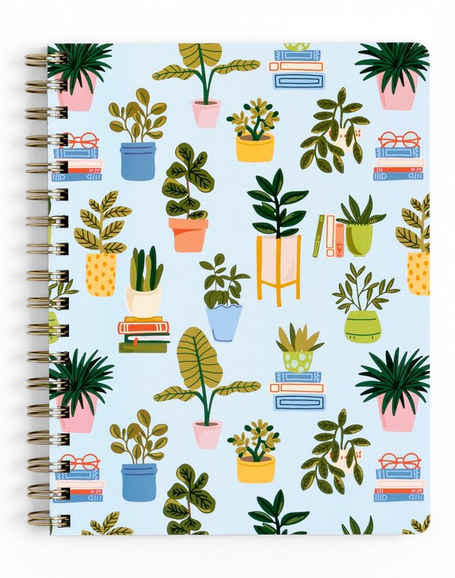 Potted Plants Spiral Notebook, 5 of 6