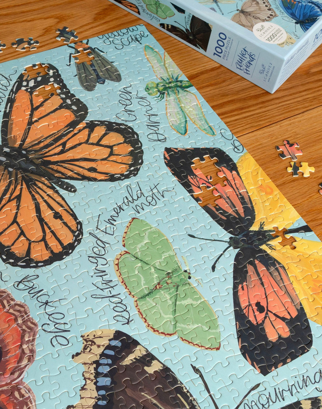 Flutter Friends - 1,000 Piece Jigsaw Puzzle, 6 of 8