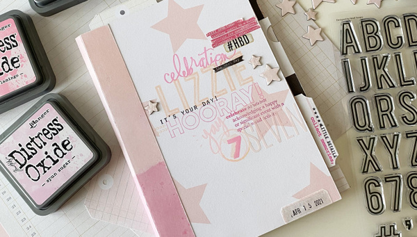 Stamp Set : 6×8 Classic Heidi Alpha, 5 of 5