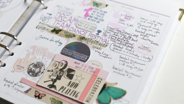 Stop The Blur Memory Planner Quarterly Kit 02, 10 of 11