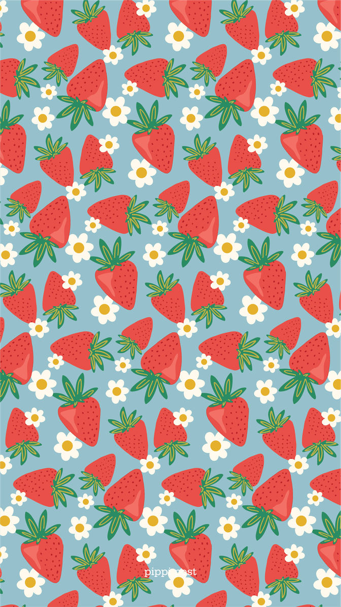 strawberry wallpaper