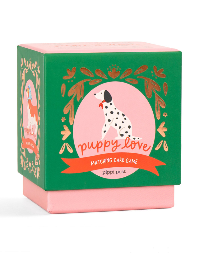 Dapper Dogs Puppy Love Matching Memory Card Game, 1 of 3