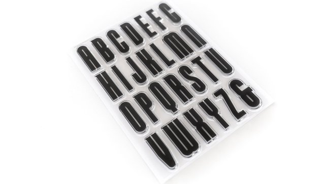 Alphas Are Awesome #34 6×8 Stamp Set, 2 of 2