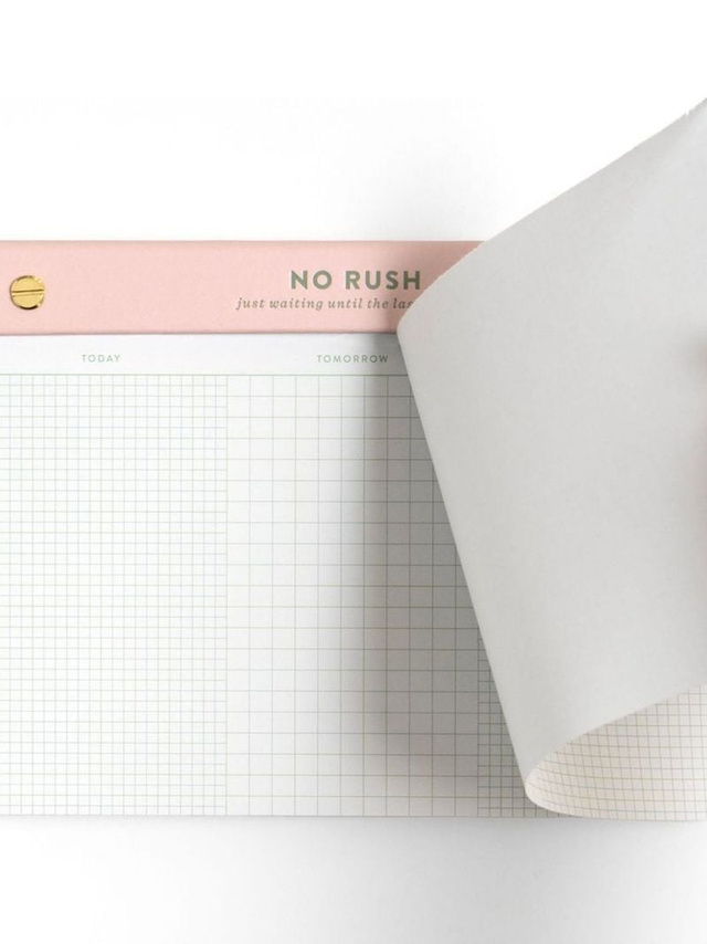 No Rush 6×8 Notepad, 2 of 4