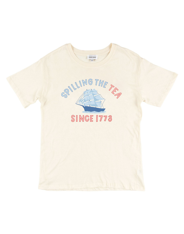 Spilling The Tea Tee - Ivory, 4 of 4
