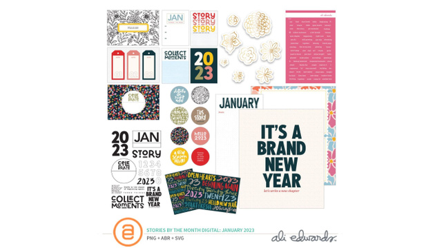 January 2023 Inspiration By The Month, 1 of 1