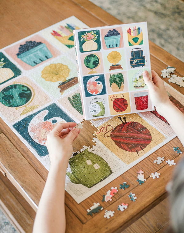 Simple Joys Puzzle - 1,000 Piece Jigsaw Puzzle, 5 of 9
