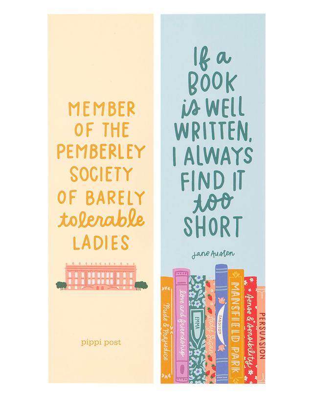 Jane Austen Books Bookmark Set, 4 of 5