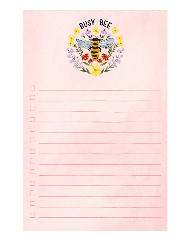 Busy Bee Notepad, 2 of 2