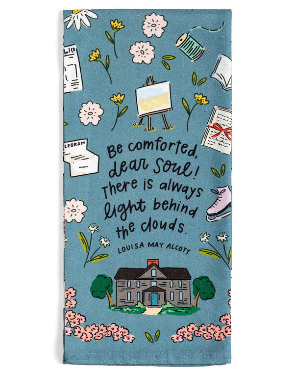 Be Comforted Little Women Tea Towel, 4 of 4