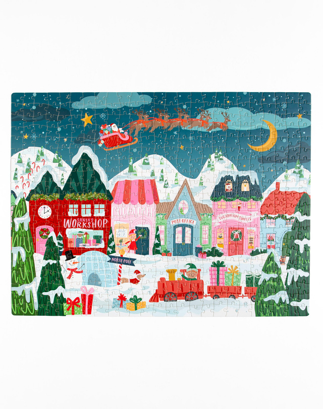 Santa's Village - 500 Piece Holiday Jigsaw Puzzle, 8 of 8