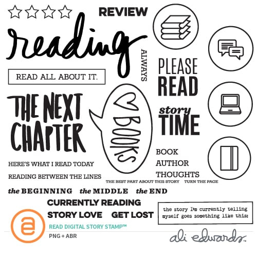 Read Digital Story Stamp™, 1 of 1
