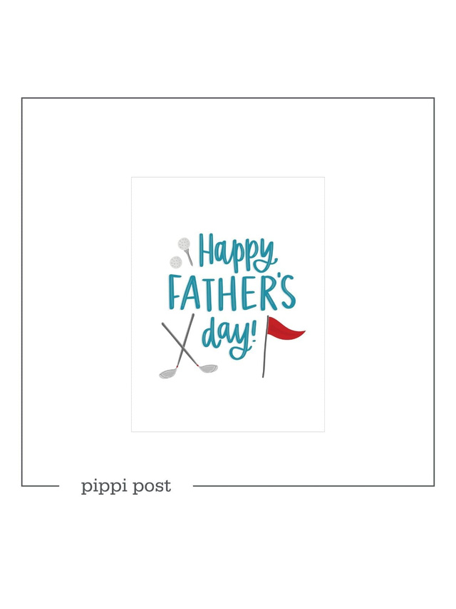 Father's Day Golf - Digital Greeting Card, 1 of 1