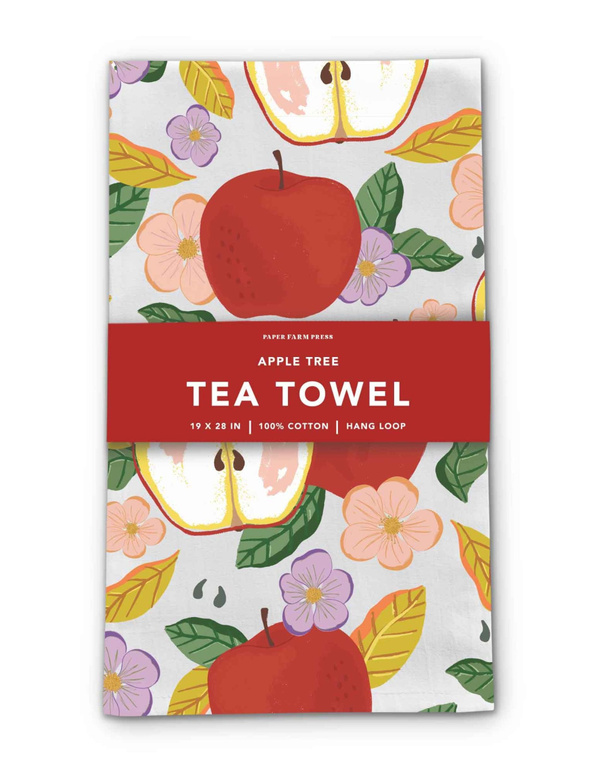Apple Tree Tea Towel, 1 of 6