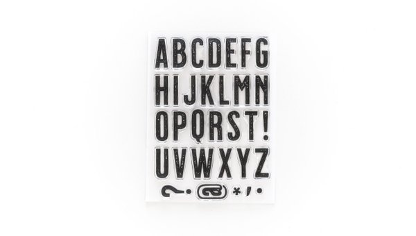 Alphas Are Awesome #30 6×8 Stamp Set, 1 of 2