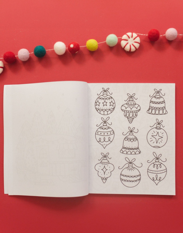Holiday Coloring Book, 4 of 8