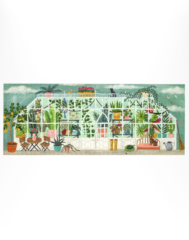 Greenhouse Panoramic - 400 Piece Jigsaw Puzzle, 4 of 8