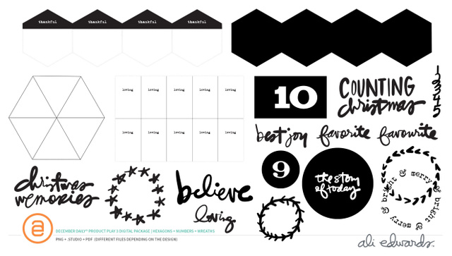 December Daily® Product Play 3, 4 of 10