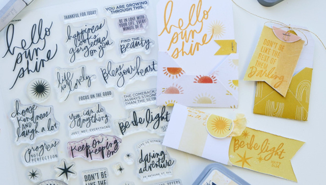 Stamp Set : 6×8 Hello Sunshine, 4 of 5