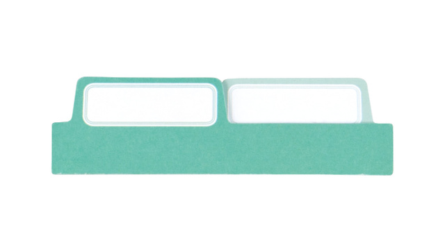 Color Collective Tab Notepads - Lagoon, 1 of 2
