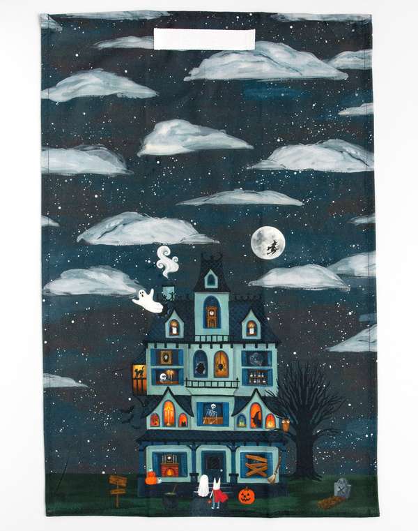 Haunted House Kitchen Towel, 3 of 3