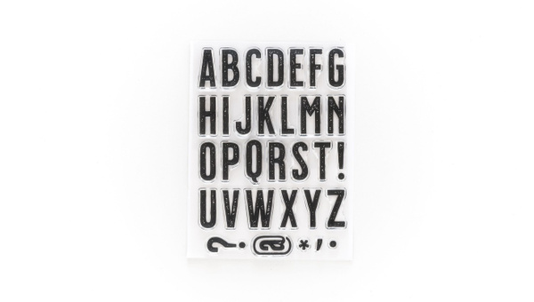 Alphas Are Awesome #30 6×8 Stamp Set, 1 of 2