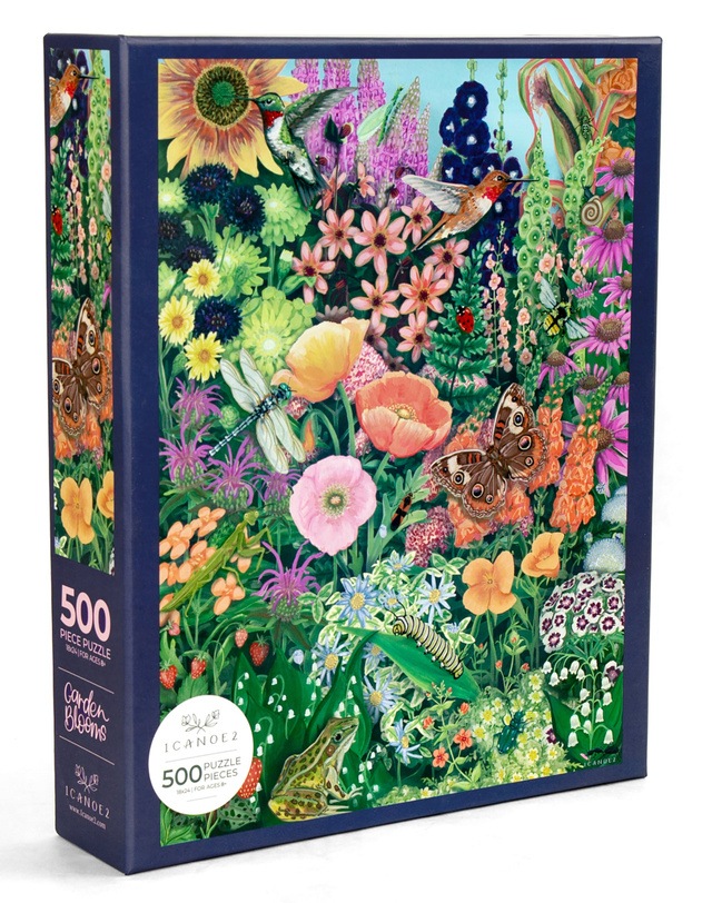 Garden Blooms - 500 Piece Jigsaw Puzzle, 1 of 8