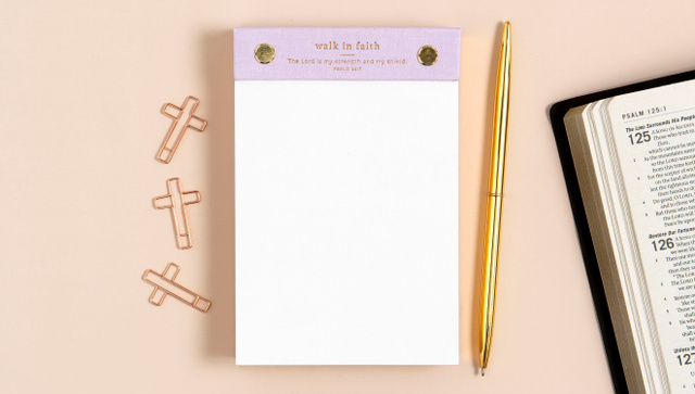 Desktop Notepad - Walk In Faith, 3 of 3