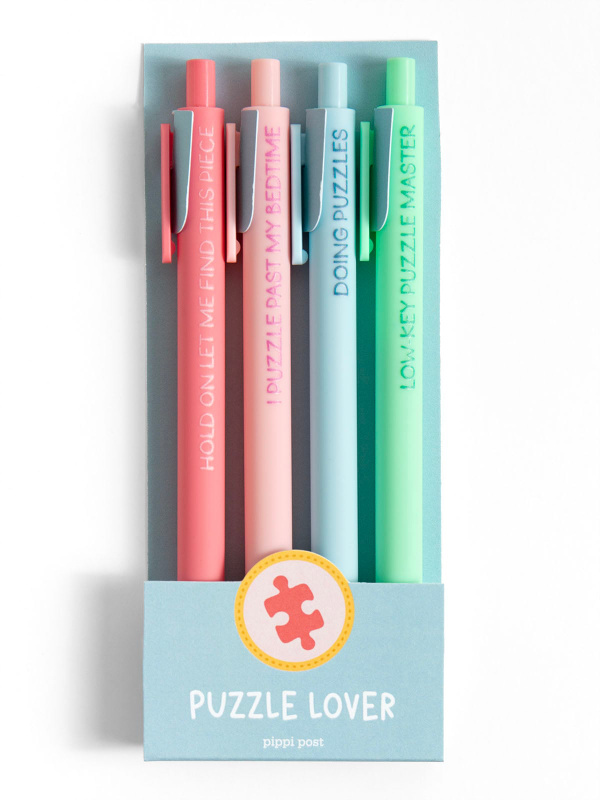 Puzzle Lover Pen Set, 1 of 3