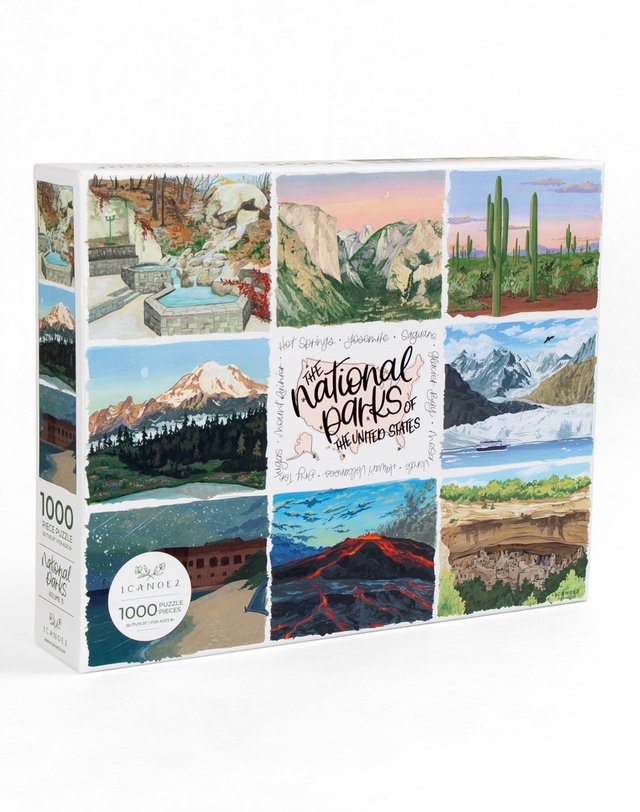 National Parks | Volume 3 - 1,000 Piece Jigsaw Puzzle, 1 of 7