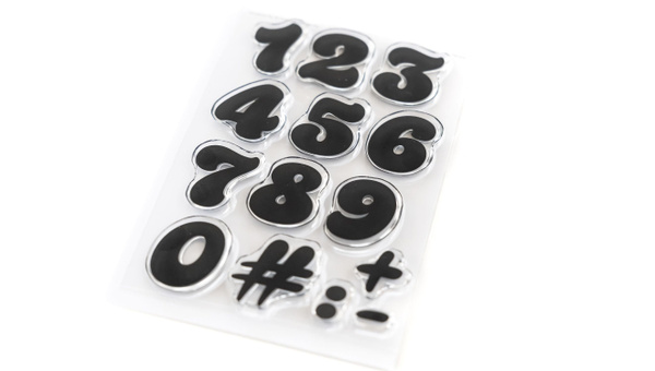 Numbers Are Awesome #18 4×6 Stamp Set, 2 of 2