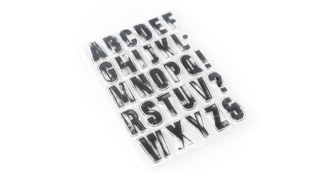 Alphas Are Awesome #28 6×8 Stamp Set, 2 of 2