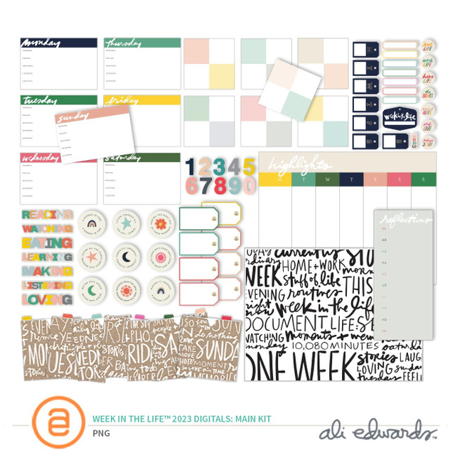 Week In The Life™ 2023 Digital Main Kit, 1 of 1