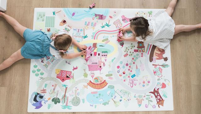 Original Rainbow Land Play Mat, 1 of 7