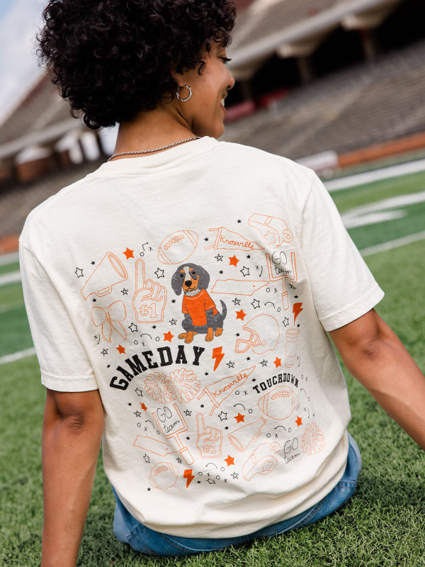 Knoxville Football Game Day Tee - Ivory, 3 of 6
