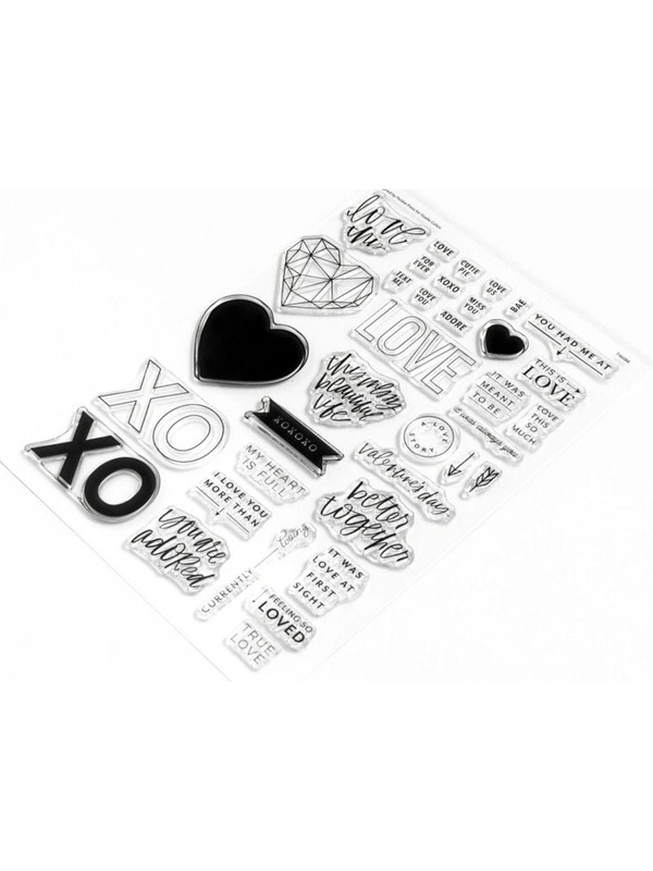 Stamp Set : 6×8 Currently Loving , 2 of 4