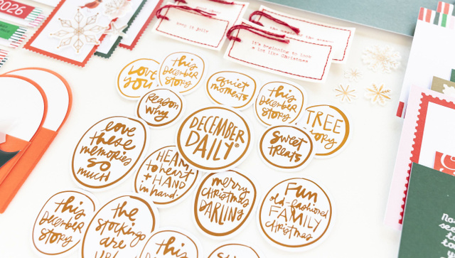 December Daily® 2026 Main Kit, 13 of 15