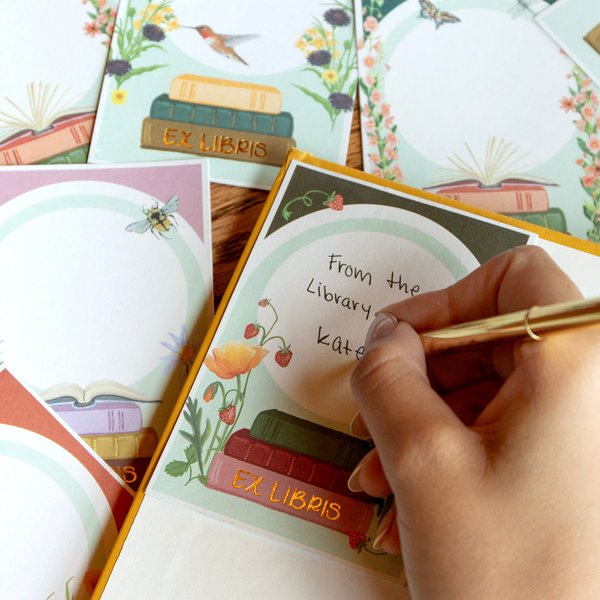 Book Plate Sticker Set, 4 of 5