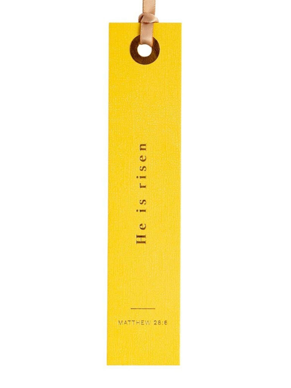 He Is Risen Scripture Bookmark, 2 of 2