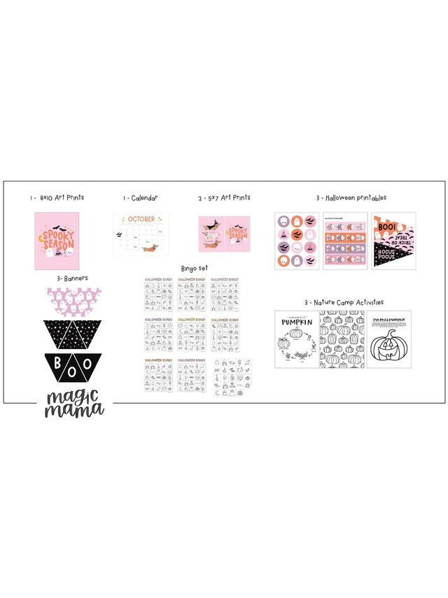 Spooky Bingo Digital Bundle, 2 of 2