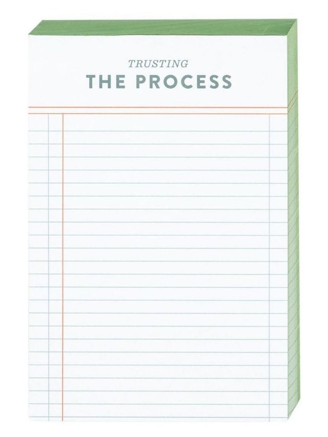Trusting the Process 4×6 Notepad, 1 of 3