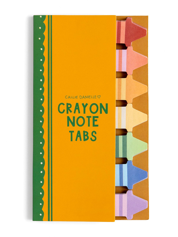 Crayon Sticky Note Tabs Set, 1 of 4
