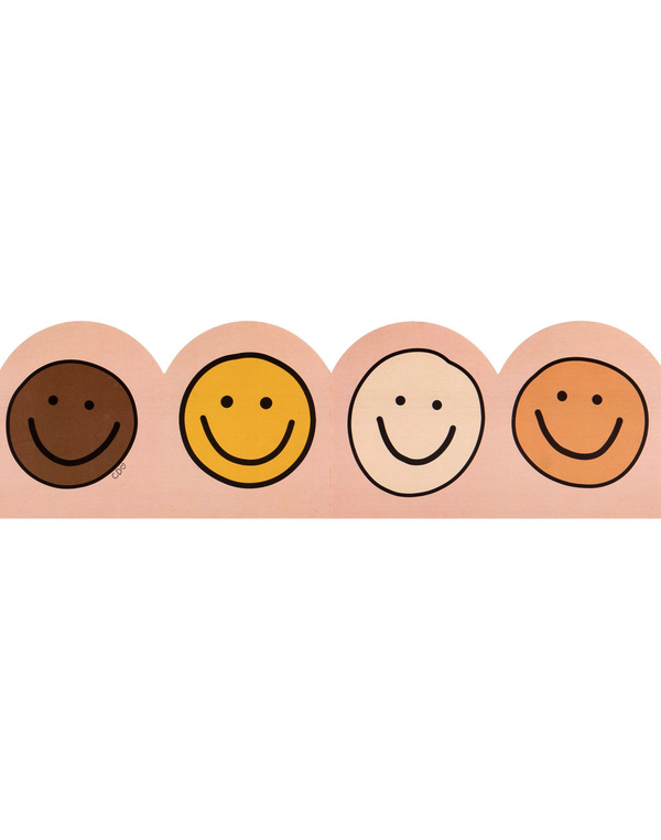 Inclusive Smileys Bulletin Board Border, 1 of 2