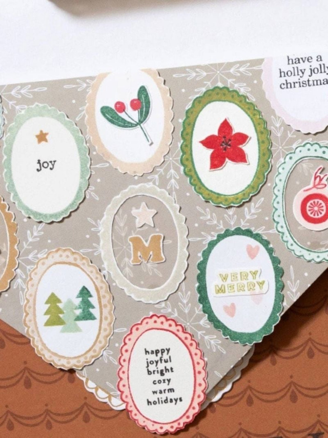 Stamp Set : 4×6 Merry Frames by Goldenwood Co, 4 of 4
