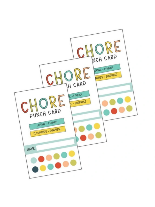 Kids Chore Digital - Punch Card	, 2 of 2