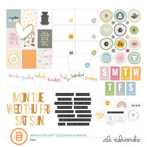 Week In The Life™ 2022 Digital Main Kit, 1 of 1