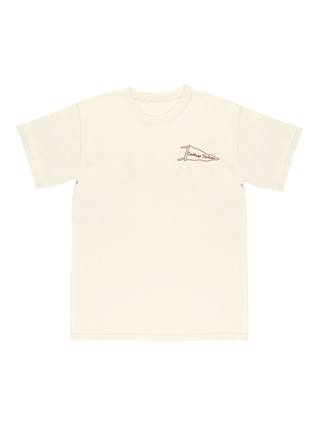 College Station Football Game Day Tee - Ivory, 6 of 6