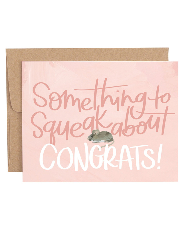 Something To Squeak About Greeting Card, 1 of 1