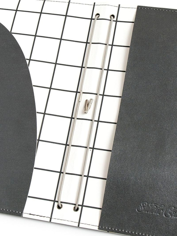 Charcoal Gray Traveler's Notebook Cover, 3 of 3