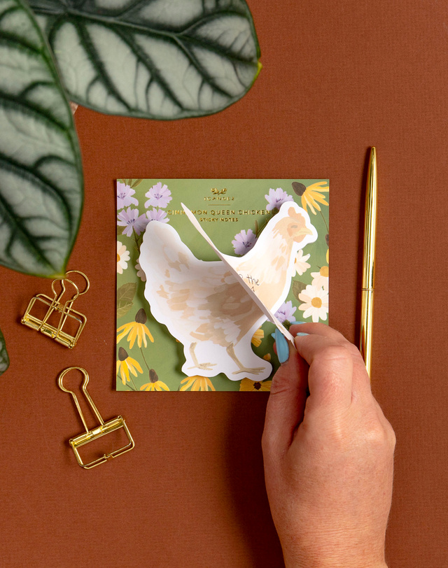 Cinnamon Queen Chicken Sticky Notes, 3 of 3